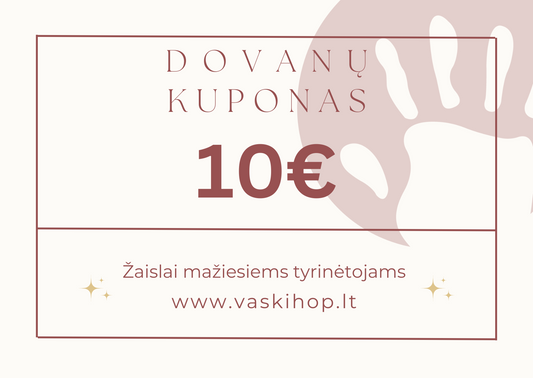 Vaskihop.lt dovanų kuponas
