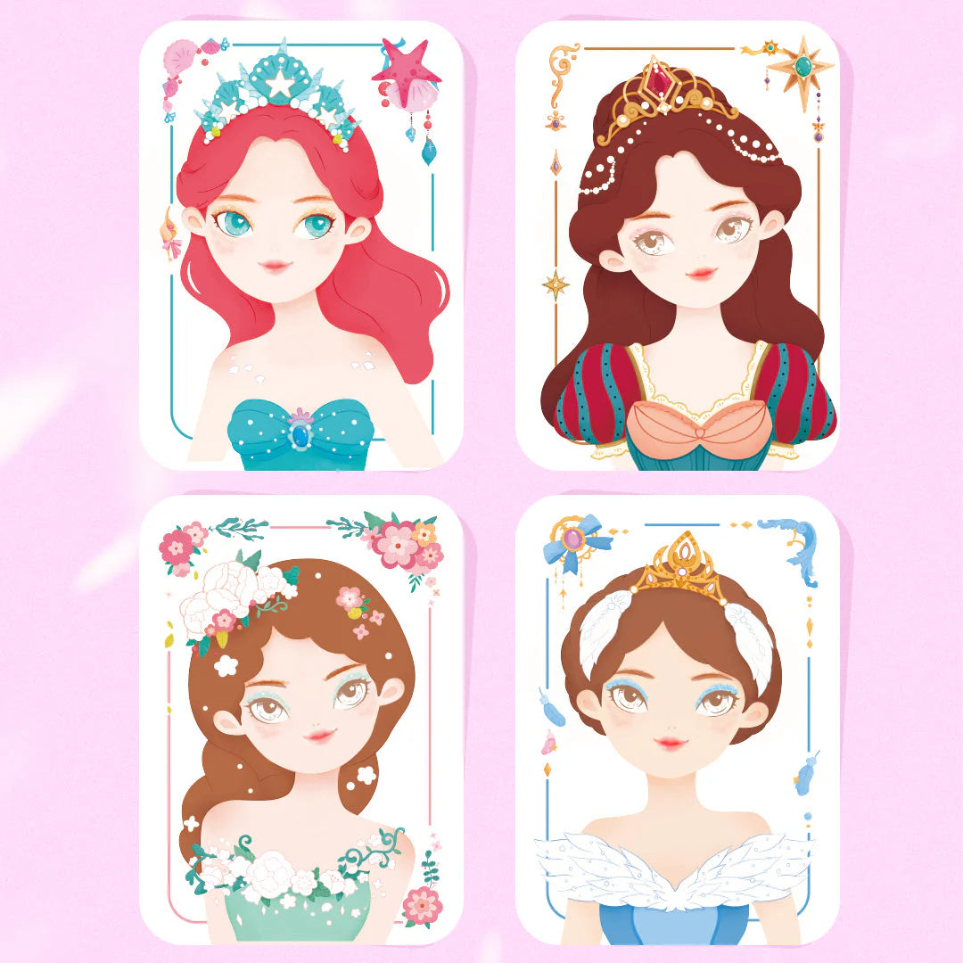 Mideer makiažo knygelė Princesės Pokylis
