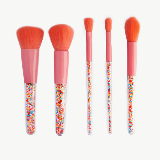 Oh Flossy Sprinkle Makiažo šepetėlių rinkinys