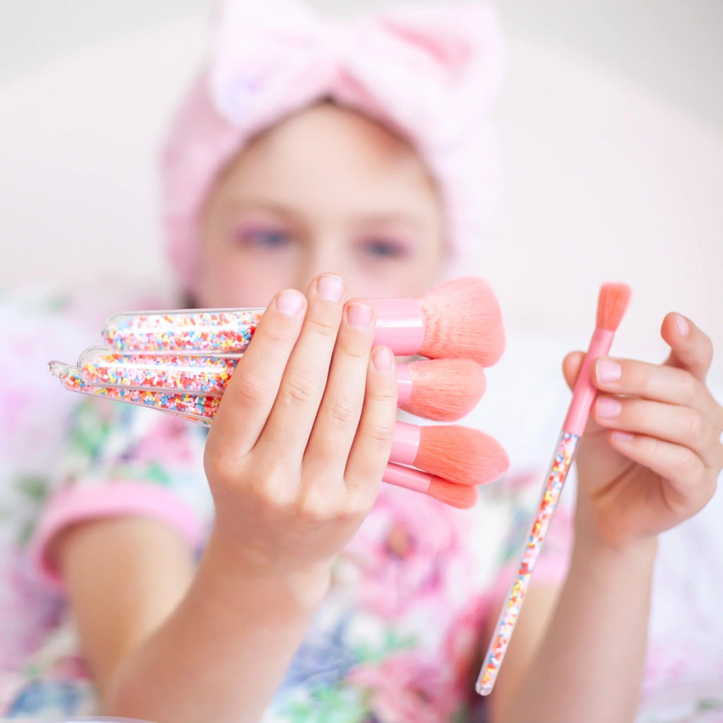 Oh Flossy Sprinkle Makiažo šepetėlių rinkinys