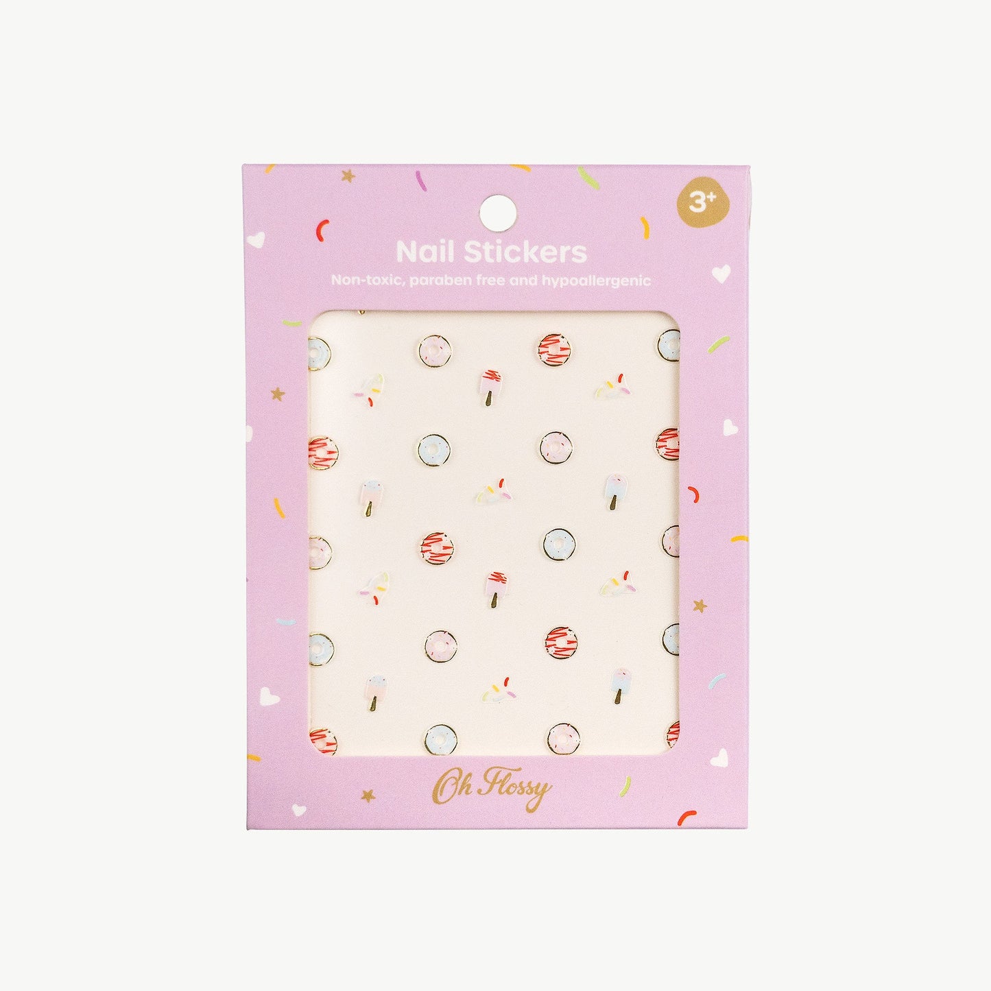 Oh Flossy nagų lipdukai Sweets