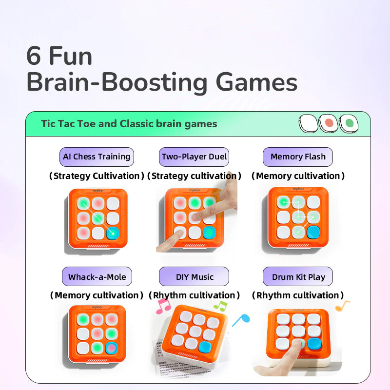 Mideer 6IN1 interaktyvių žaidimų konsolė