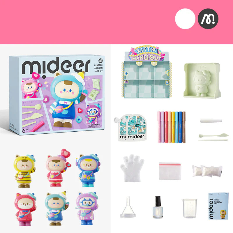 Gipsinių figūrėlių kūrimo rinkinys