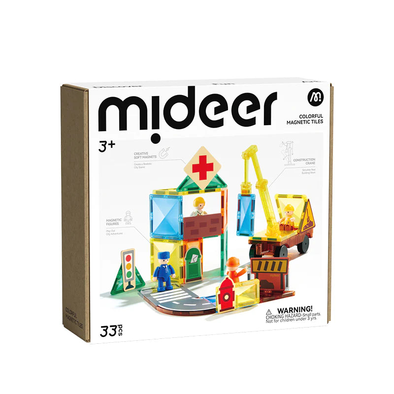 Mideer Interaktyvus magnetinis konstruktorius - Profesijų herojai