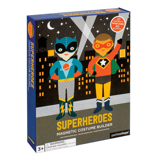 Magnetinis kūrybinis vaidmenų žaidimas berniukams Superherojai dovana
