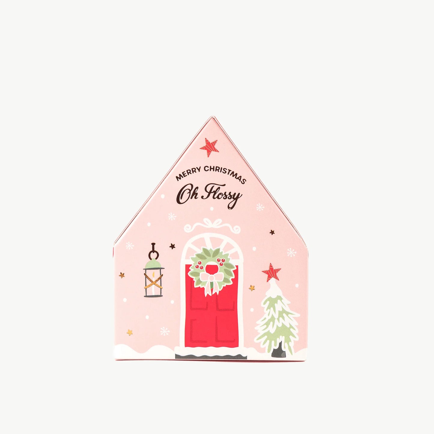 Oh Flossy Christmas House natūralūs akių šešėliai