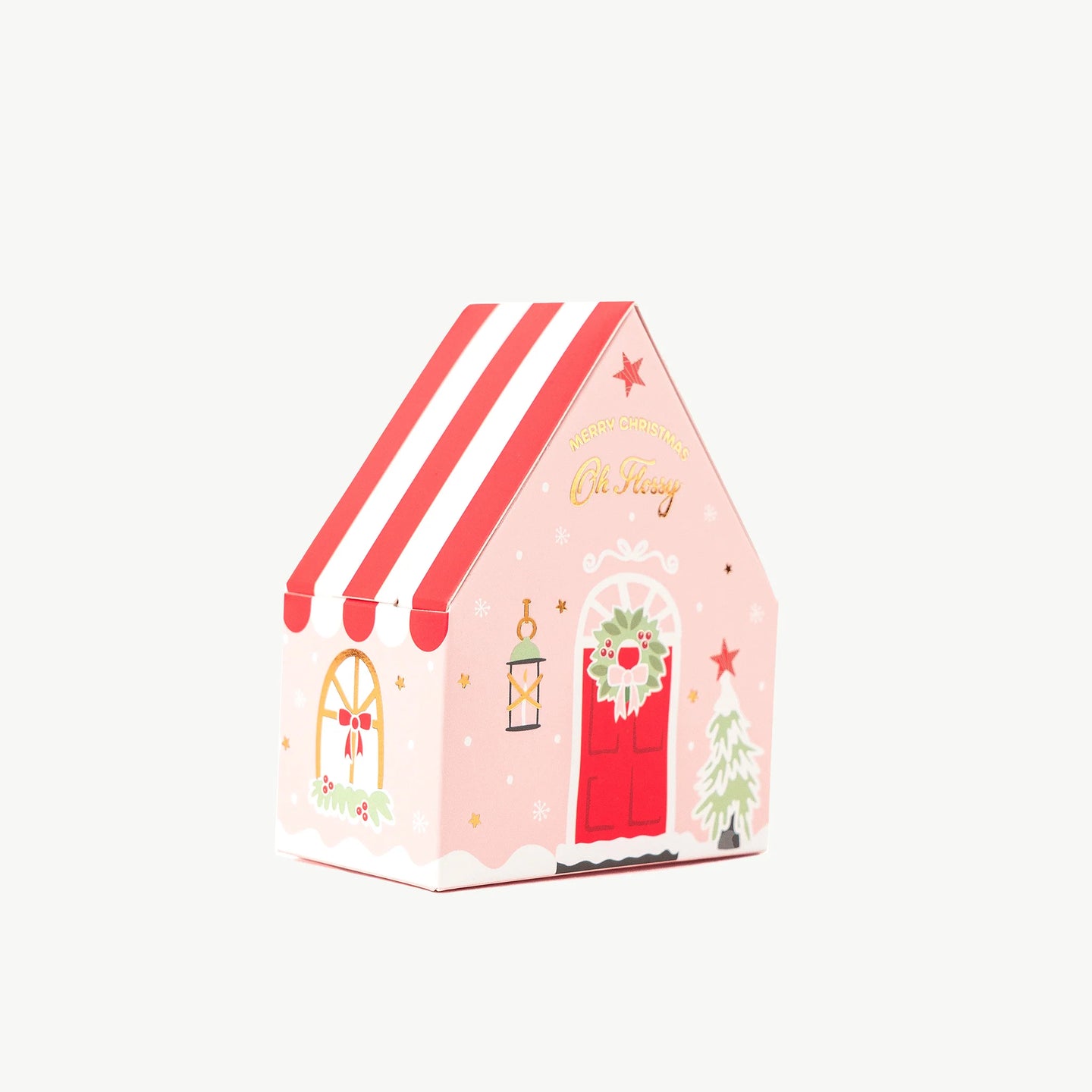 Oh Flossy Christmas House natūralūs akių šešėliai