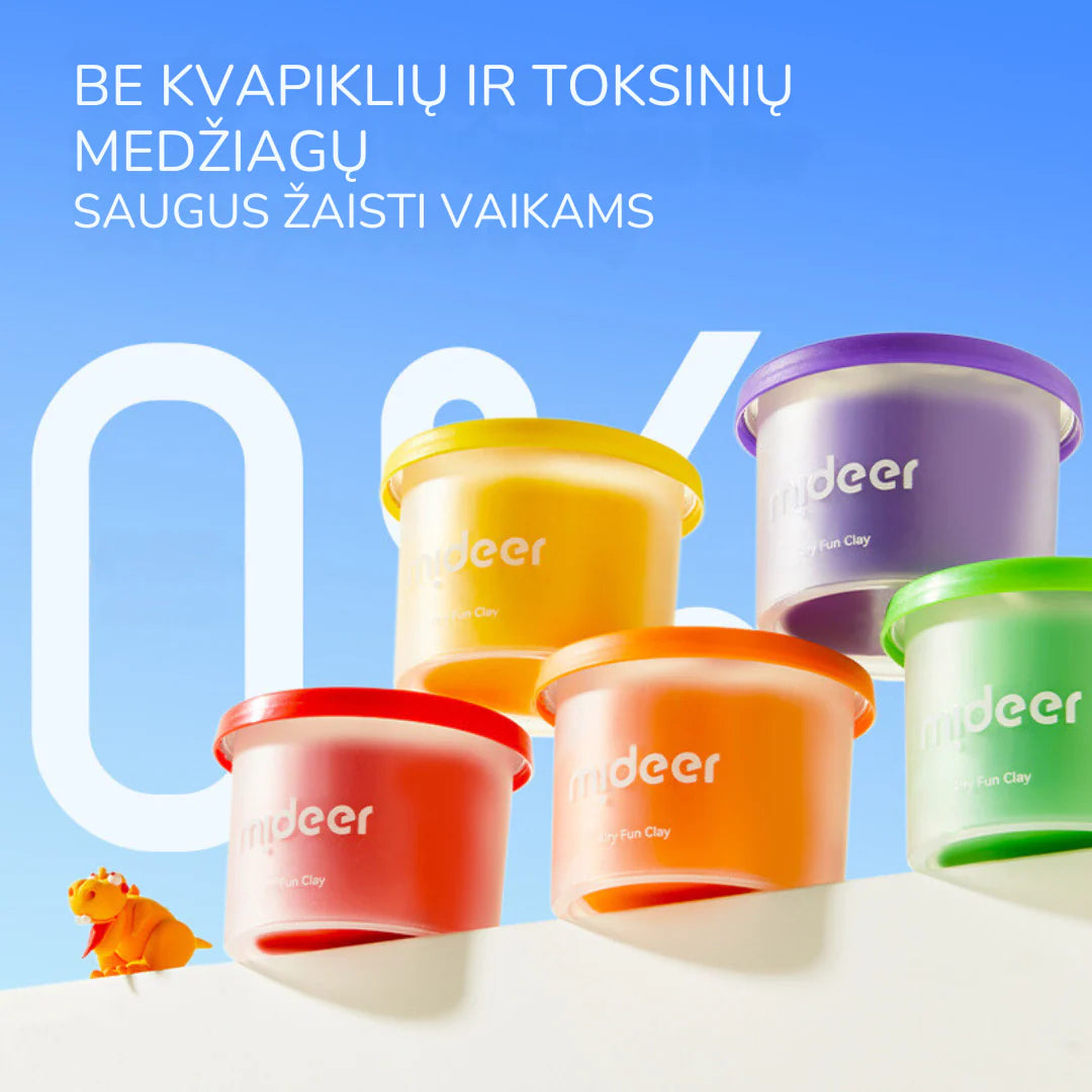 Mideer Orinio molio rinkinys, 24  spalvos