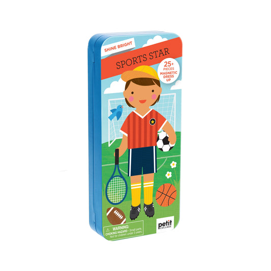 Magnetinis rinkinys sportininkas berniukams futbolininkas tenisininkas tenisas futbolas
